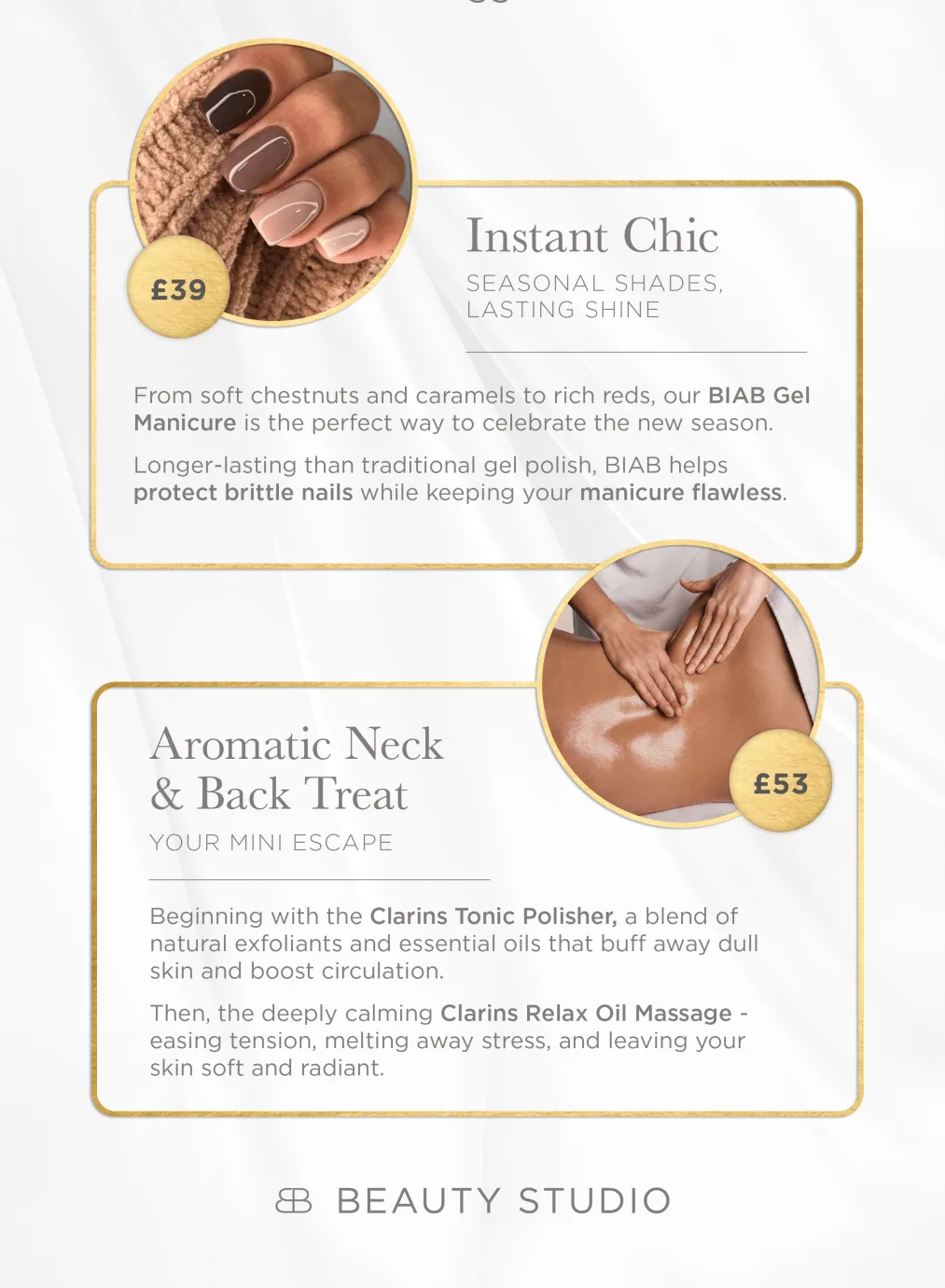 Little luxuries for darker days
