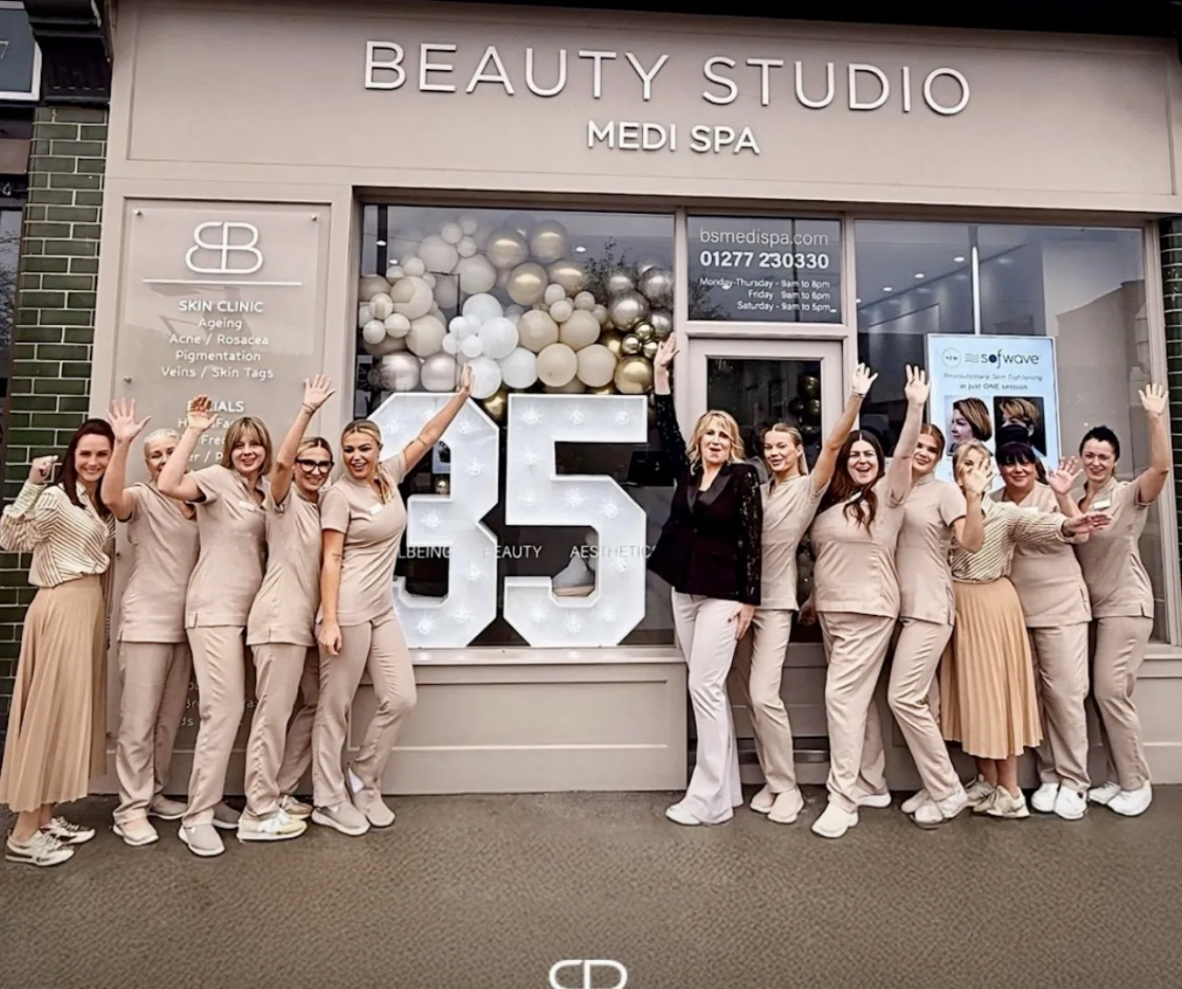 Celebrating 5 years at Beauty Studio MediSpa, Shenfield