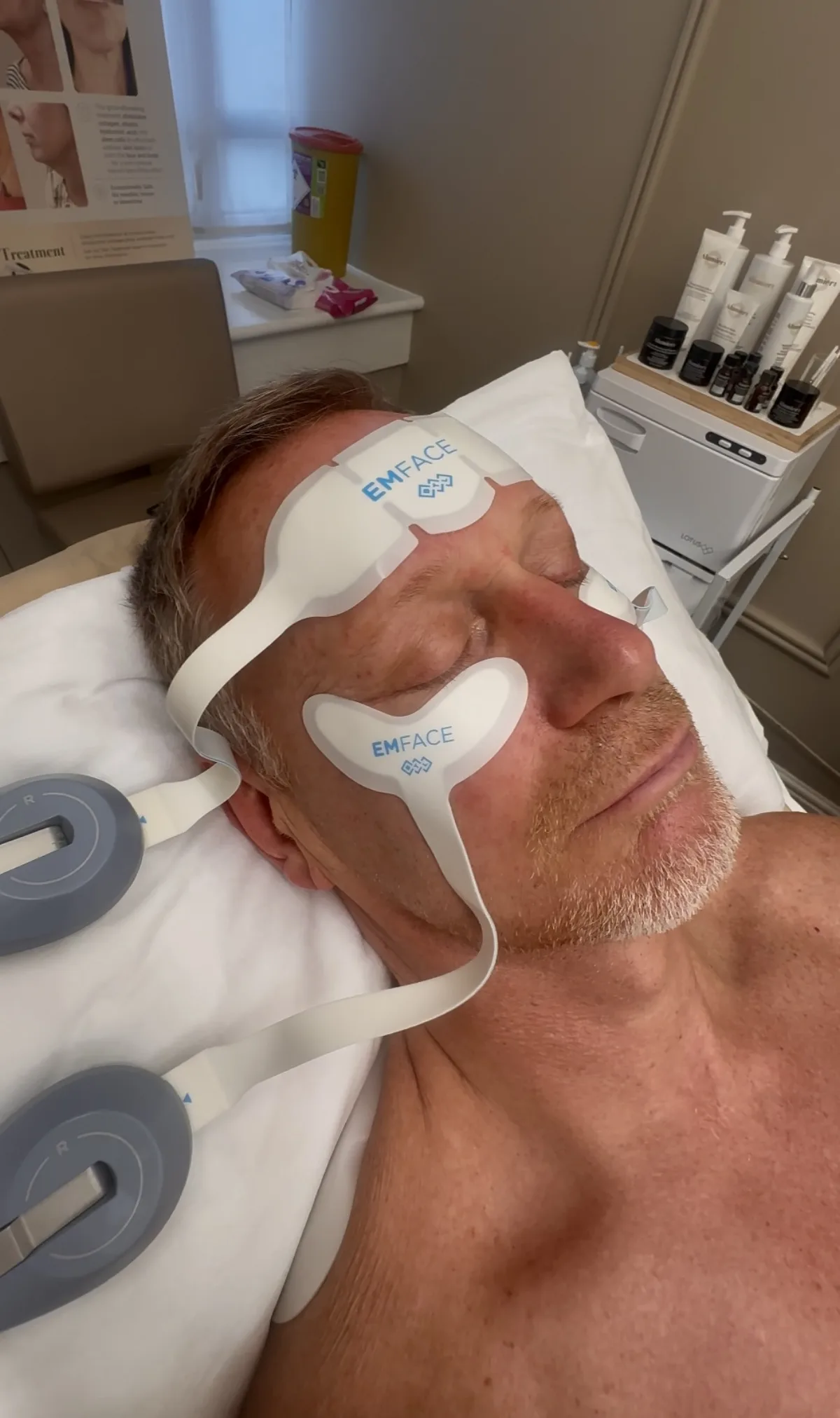 EMFACE treatment for men at Beauty Studio MediSpa, Shenfield