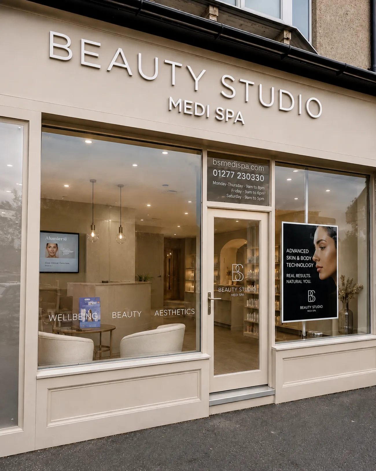 Beauty Studio MediSpa clinic in Shenfield, Brentwood