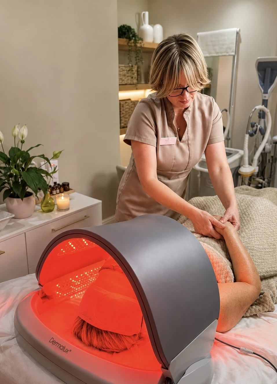 Dermalux LED Light Therapy Facial at Beauty Studio MediSpa, Shenfield