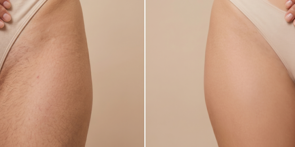 bikini before after